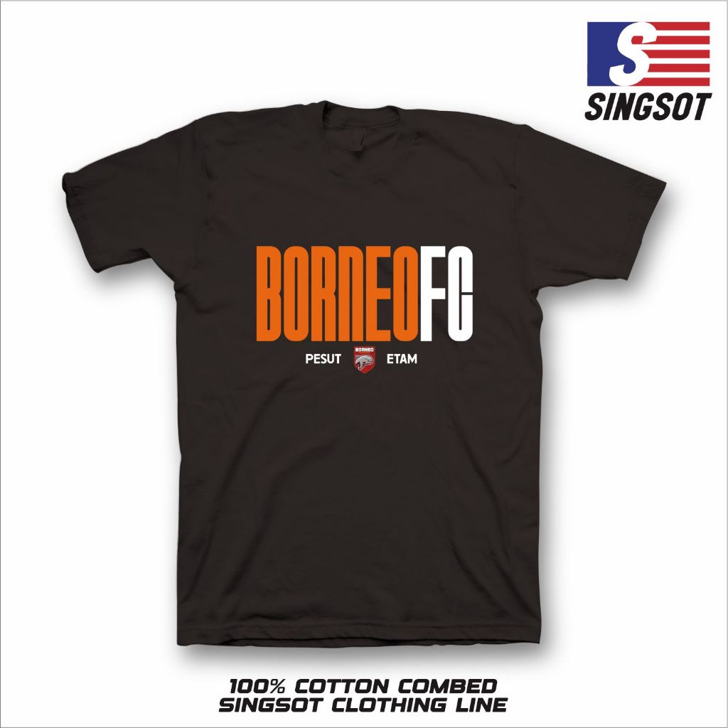 KAOS BORNEO SAMARINDA FC KAOS SUPORTER BORNEO FC LIGA 1 INDONESIA