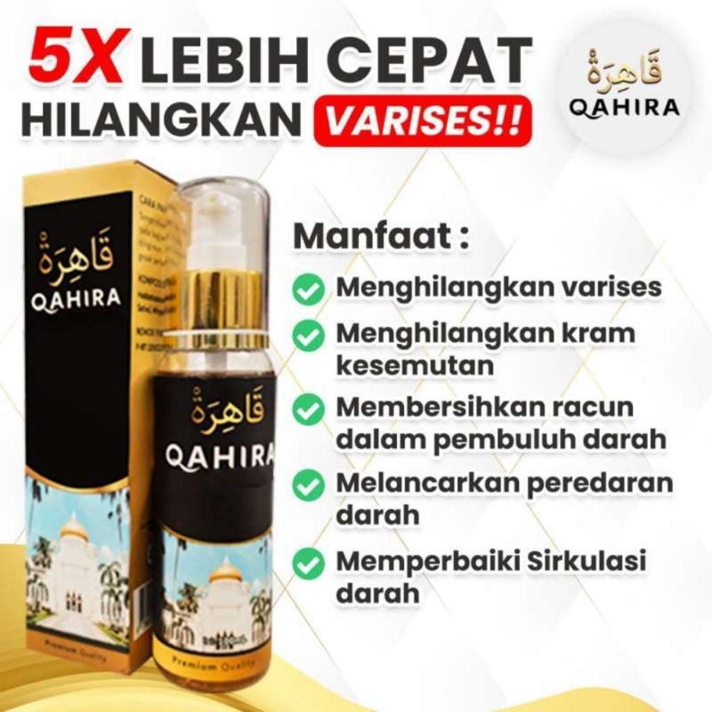 Qahira Minyak Oles 100ml- Minyak Oles HerbalBantu Atasi Berbagai Macam Penyakit Original