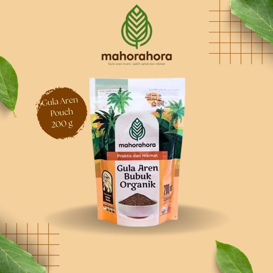 

Gula Aren Bubuk Murni dan Organik Mahorahora 200gram