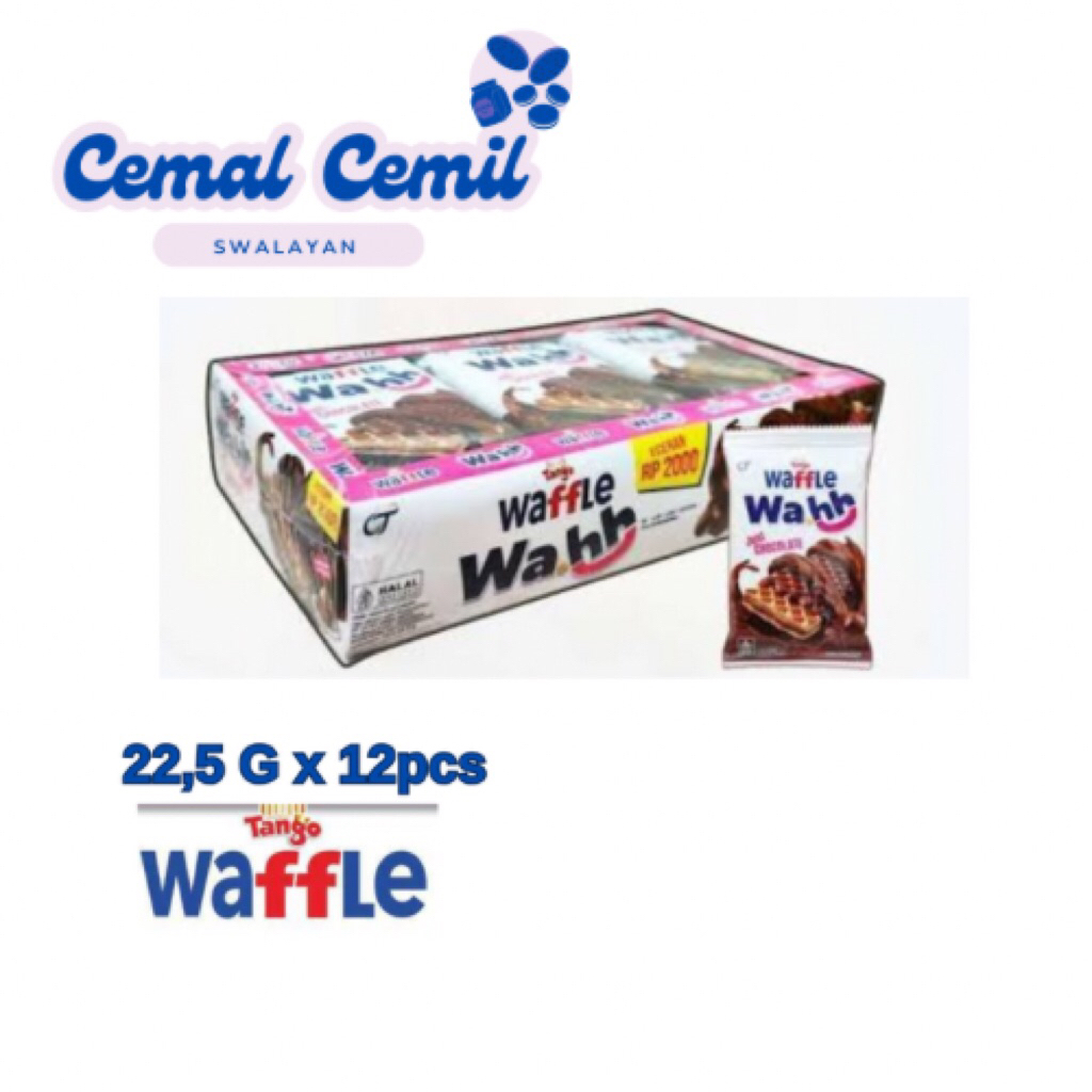 

CEMILAN WAFFLE WAHH CHOCOLATE [1BOX ISI 12Pcs]