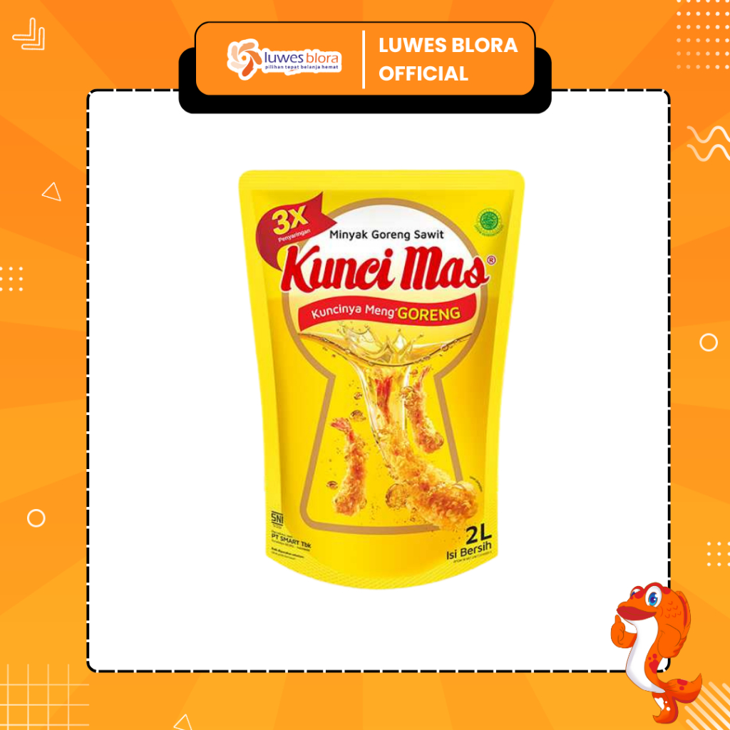 

Minyak Goreng Kunci Mas Refil 2liter