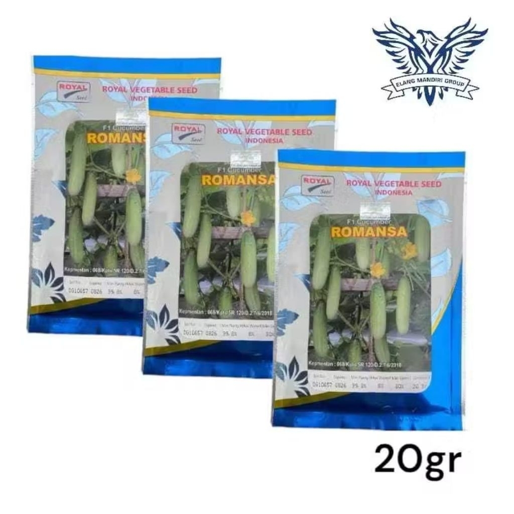 Romansa F1 20gr Benih Timun Royal Seed
