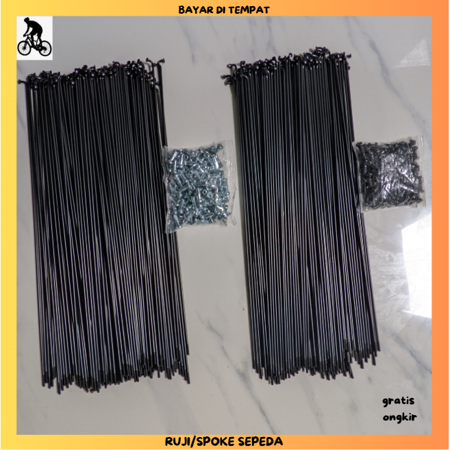 ruji/spoke sepeda uk 26 dan 27.5