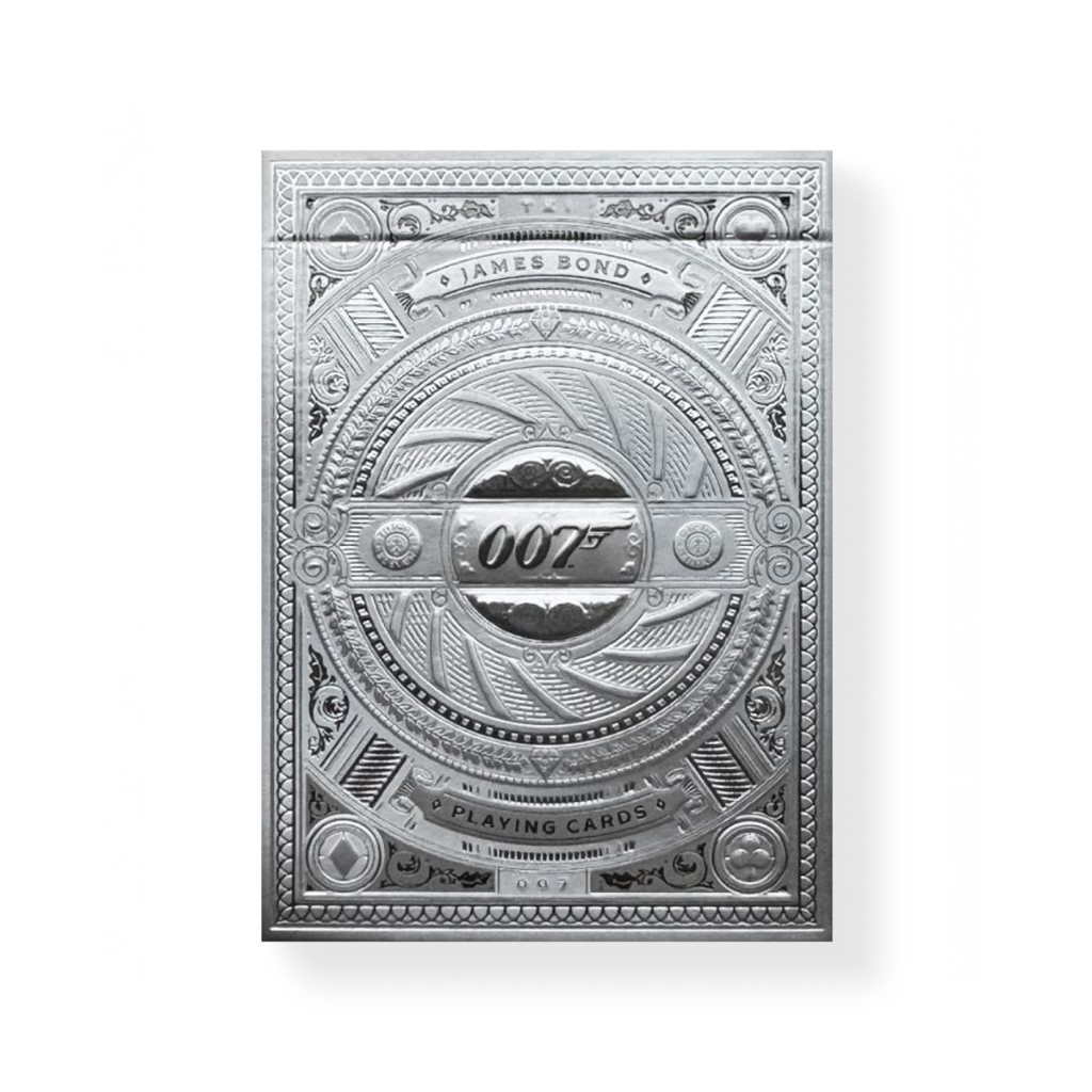Kartu Remi Import James Bond 007 Silver Edition by Theory11 (Playing Cards)