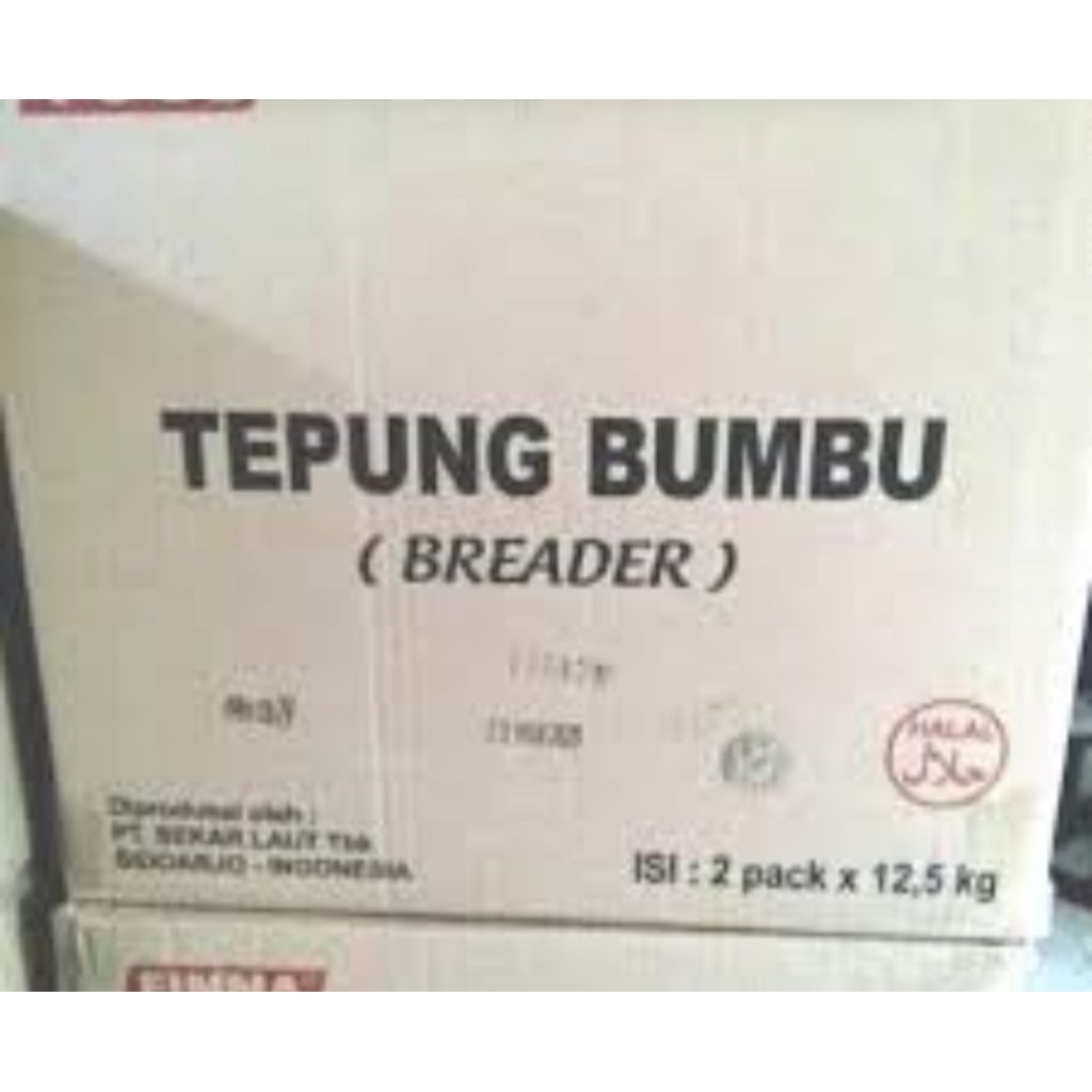 

tepung finna loss 12,5kg tepung crispy
