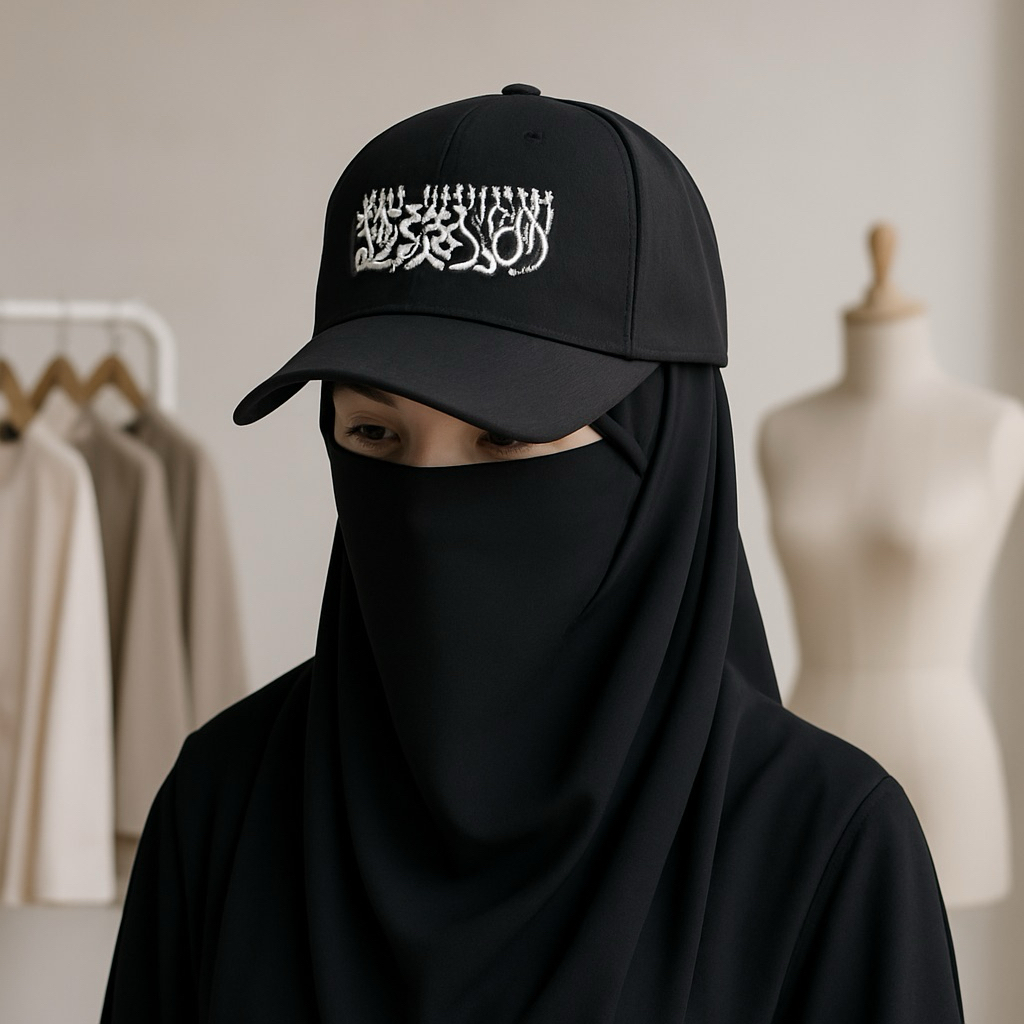 Topi Tuhid BORDIR TULISAN ARAB, Model Anti Lepek Termurah
