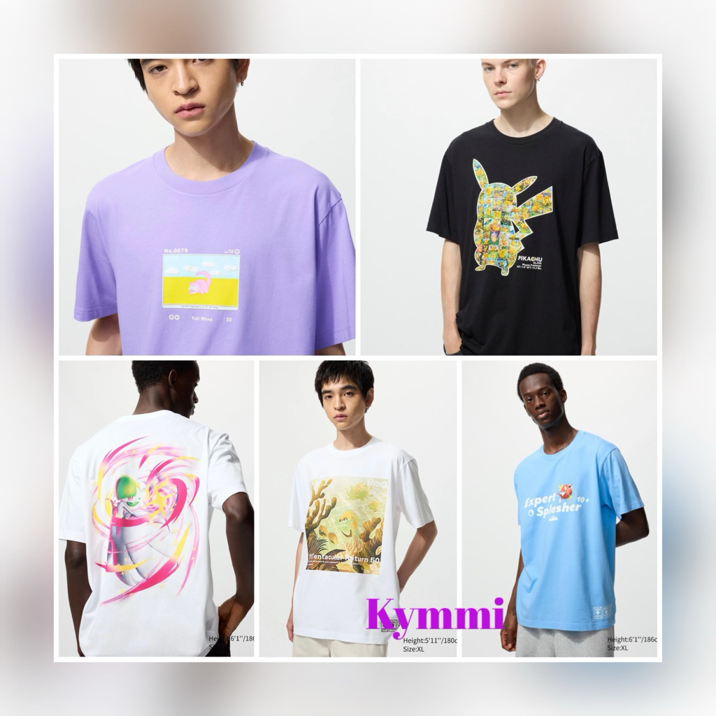 UNIQLO UT Kaos Shirt  UT Pokemon