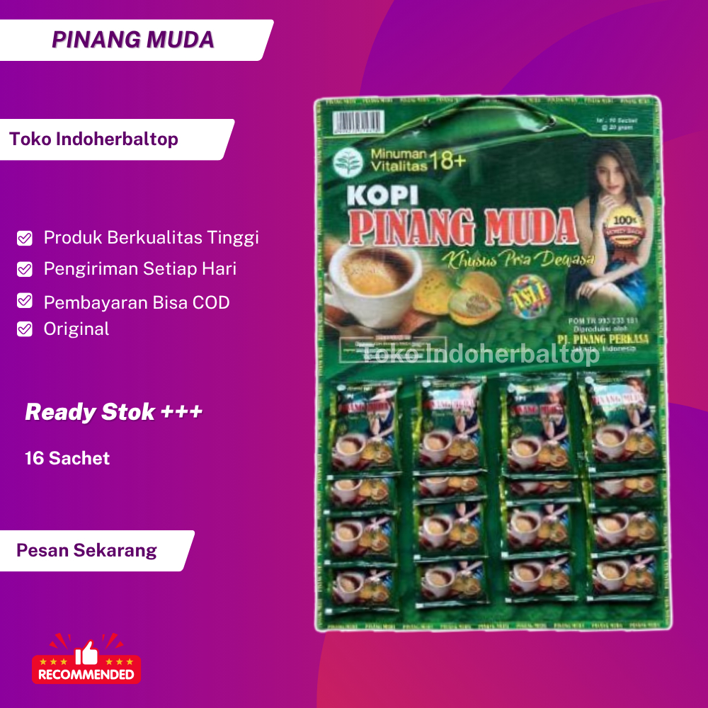 

P1nang Muda Papan 16 Sachet Original