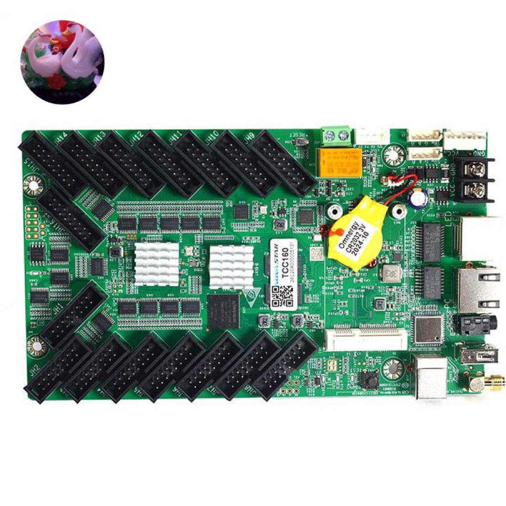 sending card led videotron novastar TCC160