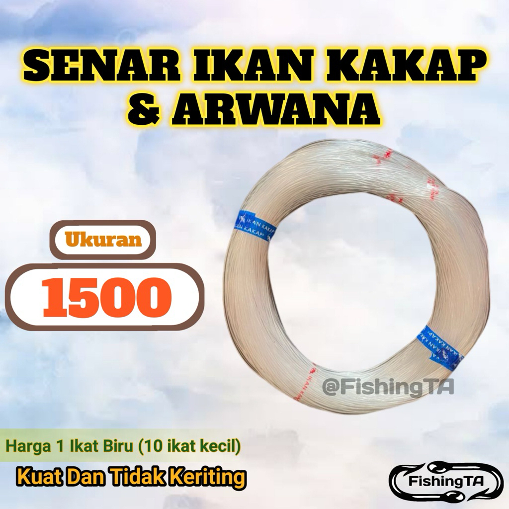 SENAR LAYANGAN IKAN ARWANA / KAKAP KENUR LAYANG LAYANG 1500