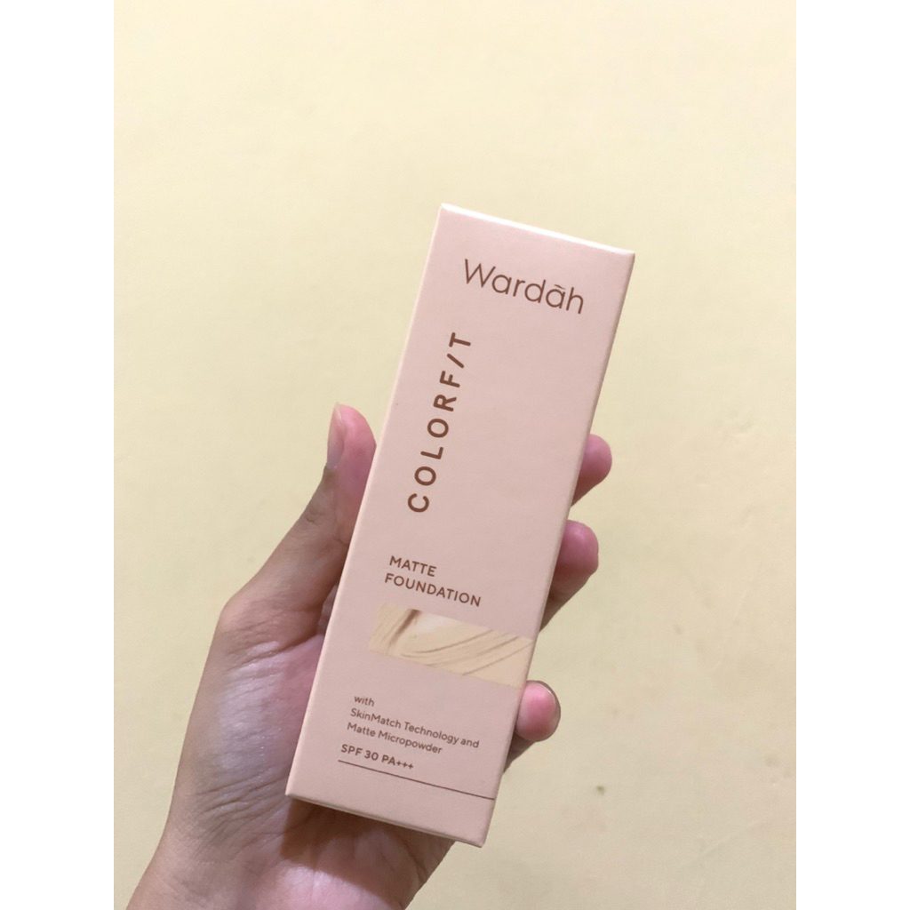Wardah Colorfit Matte Foundation