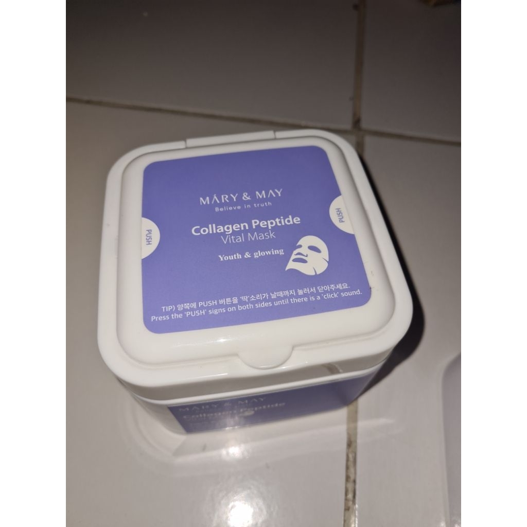 Mary and May Collagen Peptide Vital Mask