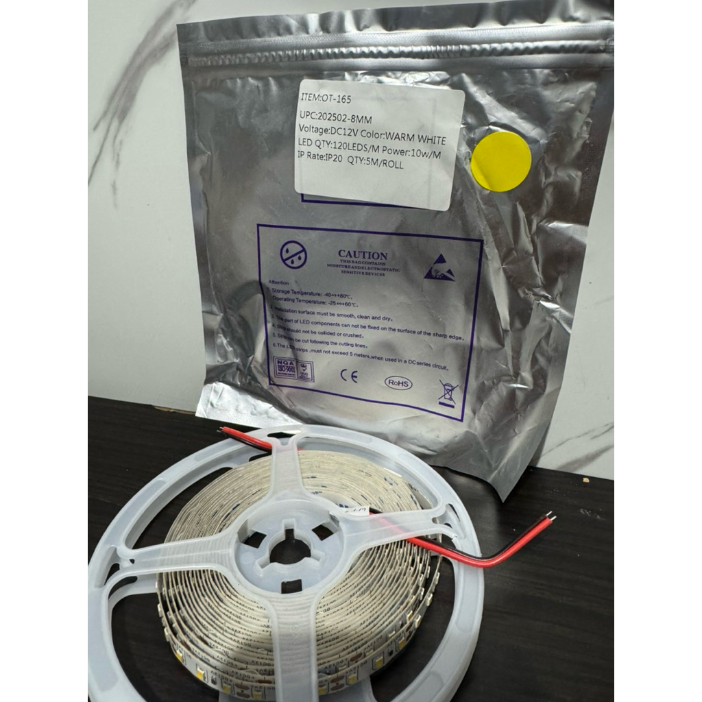 Lampu led strip 120 mata lampu led strip warm white doubel led