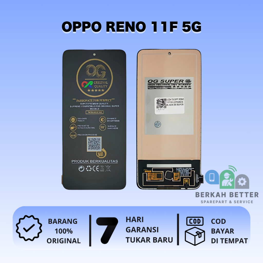 LCD OPPO RENO 11F 5G ORIGINAL TOUCHSCREEN