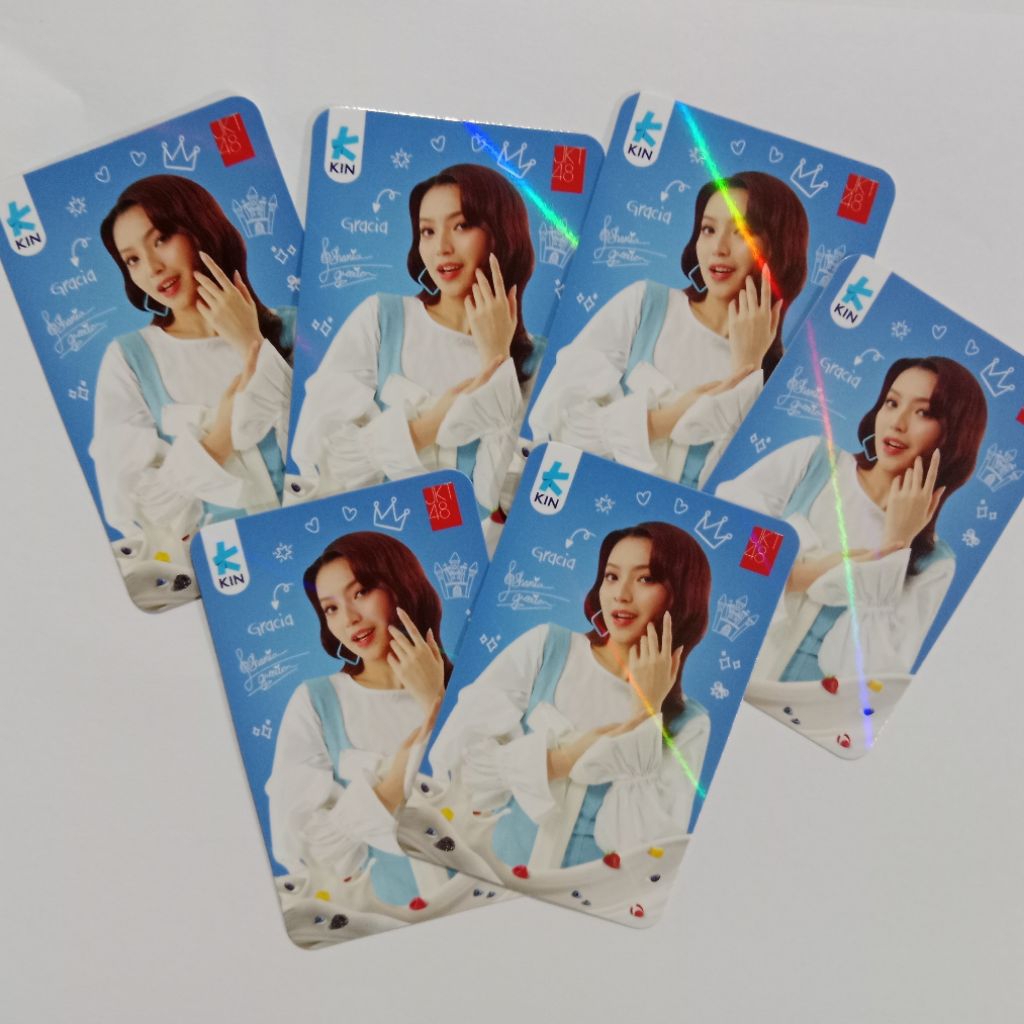 Photocard JKT48 X Kin yogurt (Edisi Gracia JKT48)