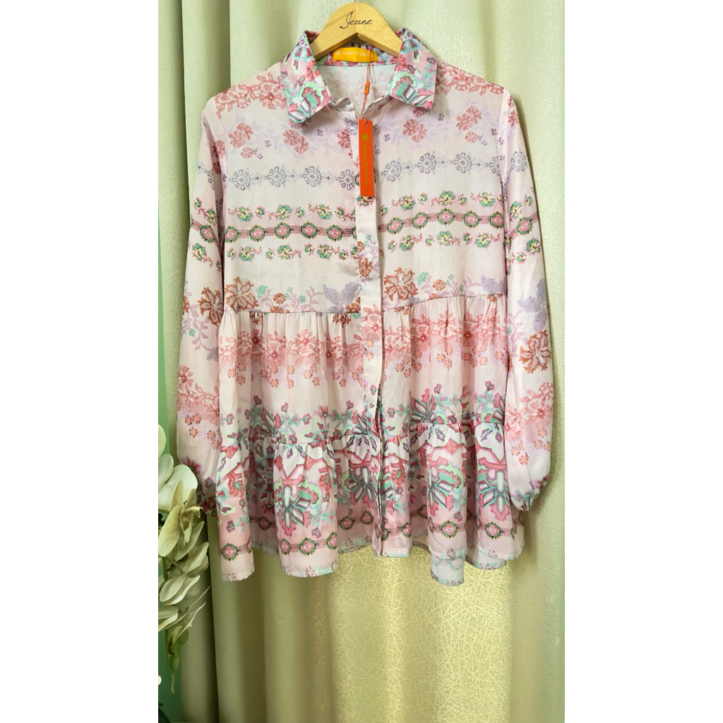 Nada Puspita Ashmeera tiered shirt tag 579k