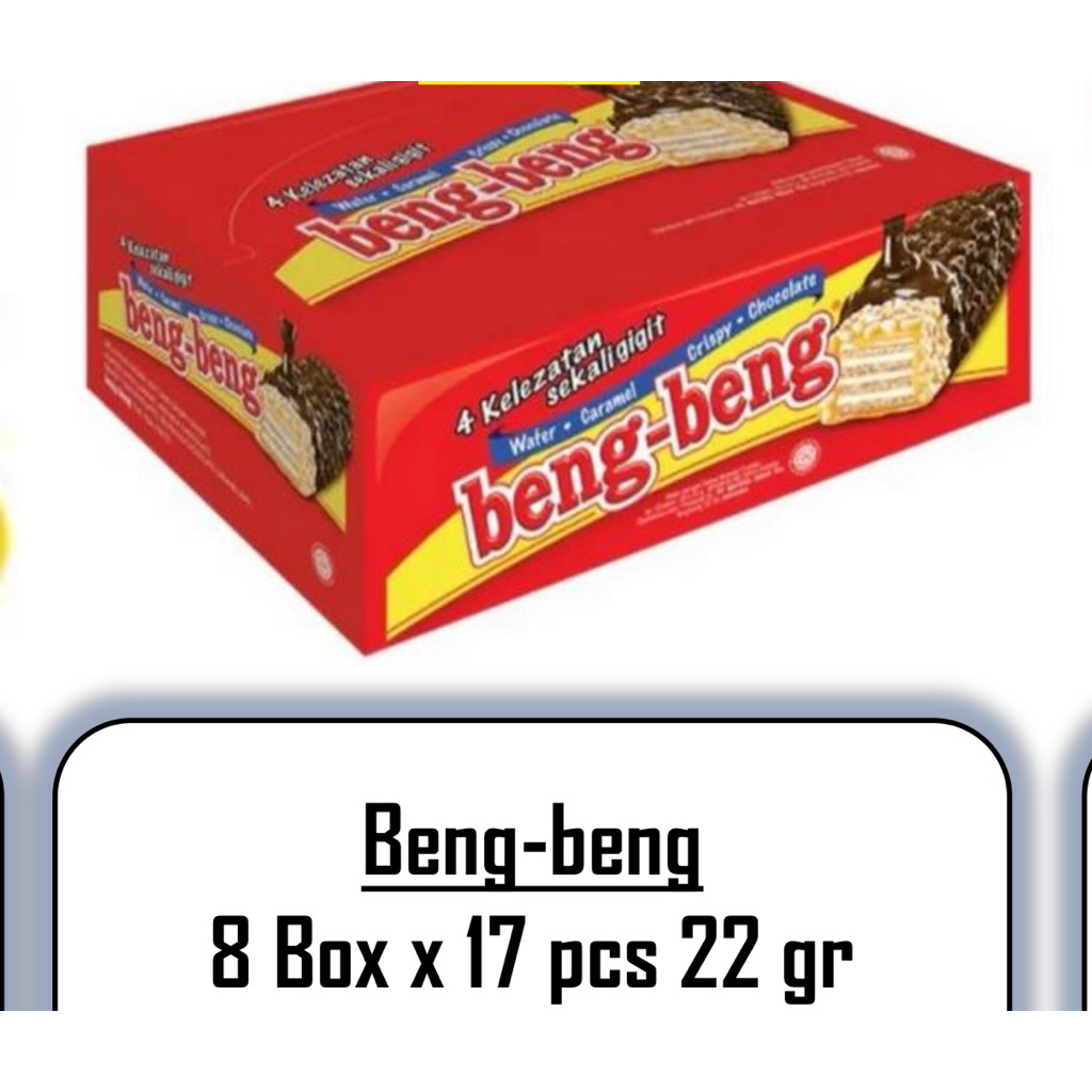 

Beng Beng Wafer-karamel-krispi-Double Cokelat enak lezat...