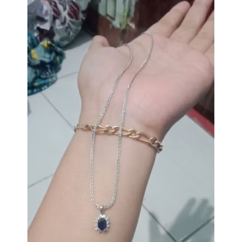 kalung emas 5gram lengkap dengan surat