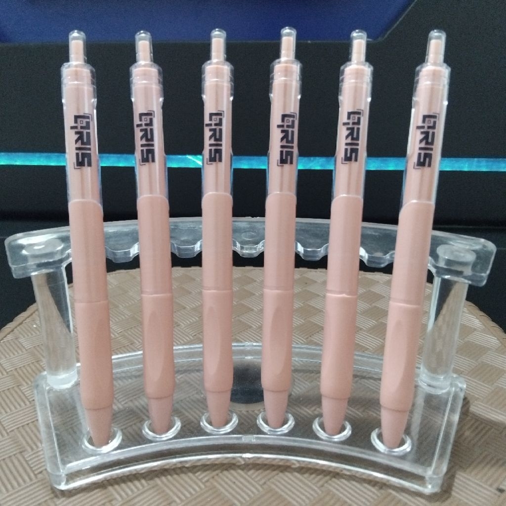 

Ballpoint custom logo & nama print uv timbul