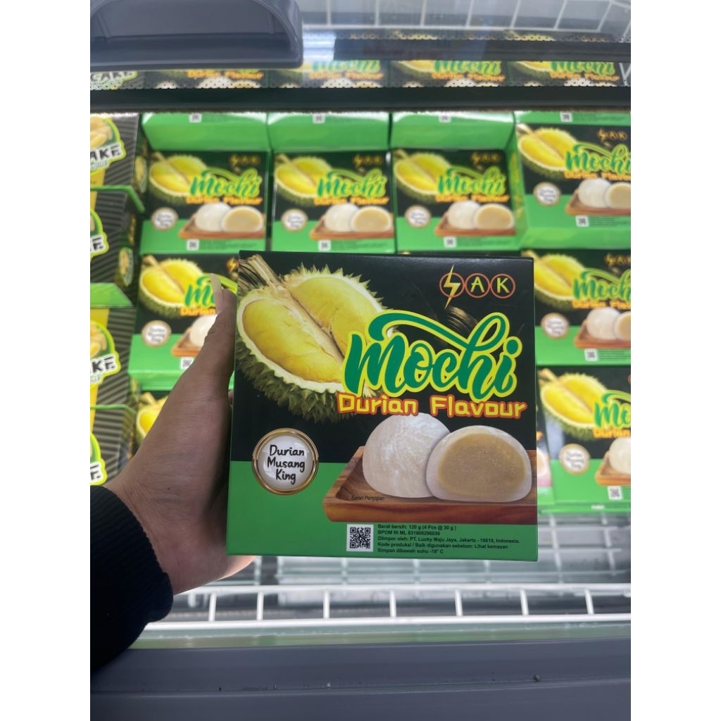 

Mochi Durian Musangking Isi 4 Pcs / Pack