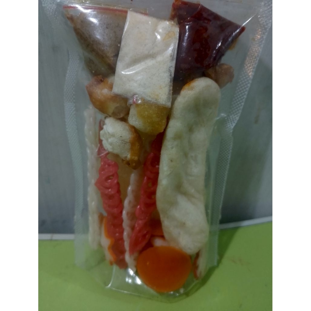 

seblak instan sohun kumplit