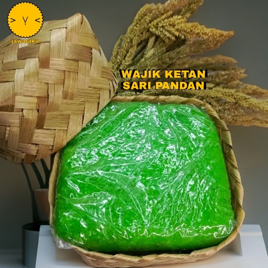 

Wajik Hijau Pandan khas purbalingga 1kg
