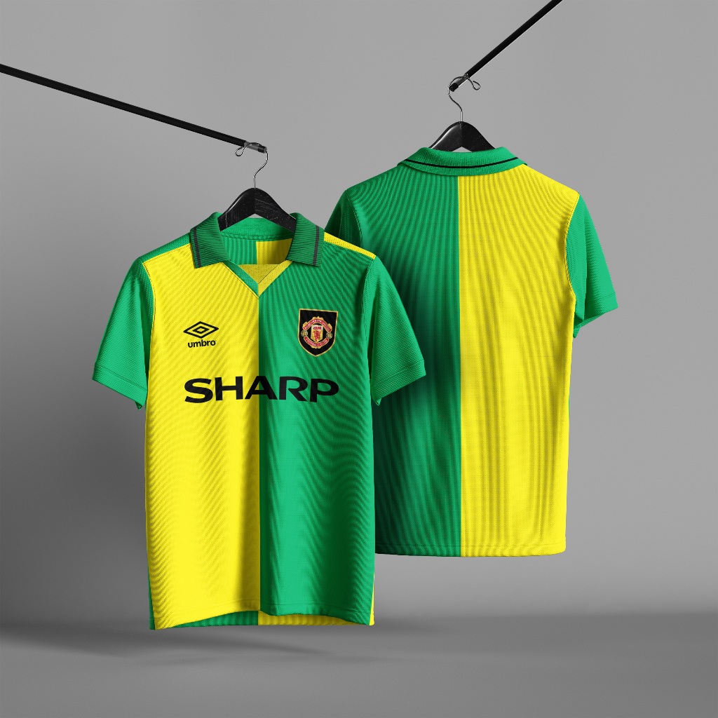 LOTFI SPORT JERSEY MANCHESTER UNITED 1992-94 | JERSEY RETRO | JERSEY VINTAGE | JERSEY CASUAL