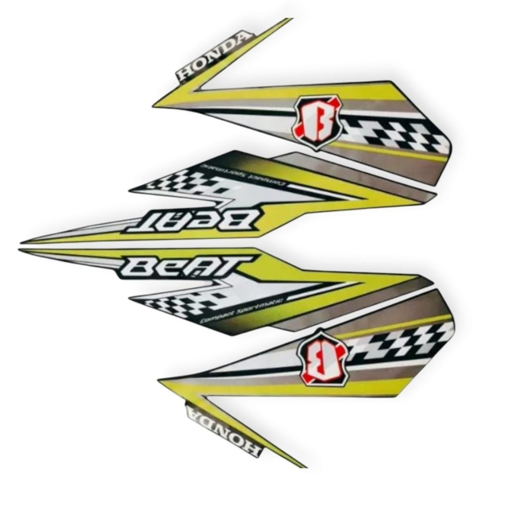 stiker body motor Honda Beat 2018