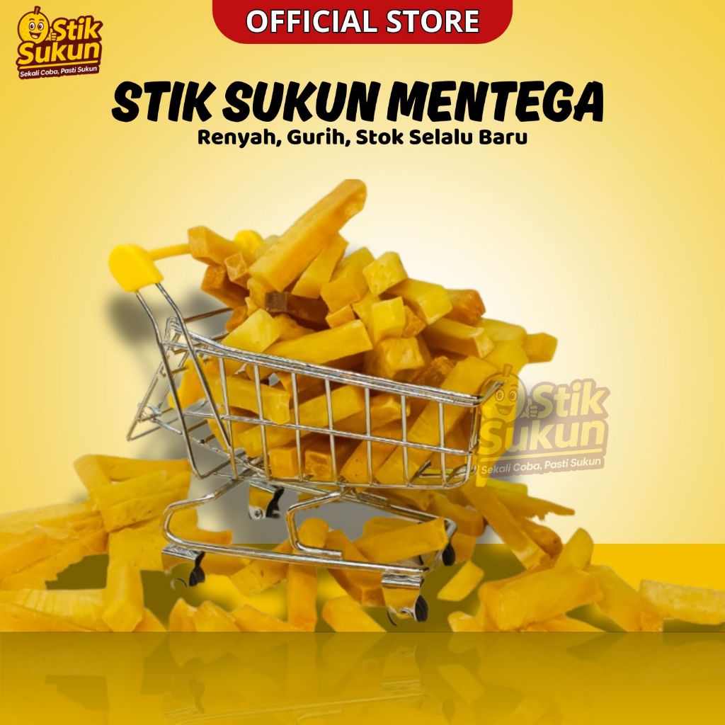 

Stik Keripik Sukun Mentega Grade A Asin Gurih Renyah Original Tanpa Pengawet