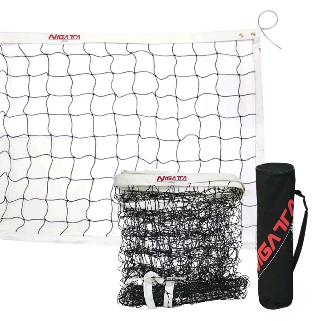 NET VOLI/VOLLY  NIGATA NVN 101 ORIGINAL SELLING 5MM BAJA STANDAR TURNAMEN PBVSI (BISA BAYAR COD)
