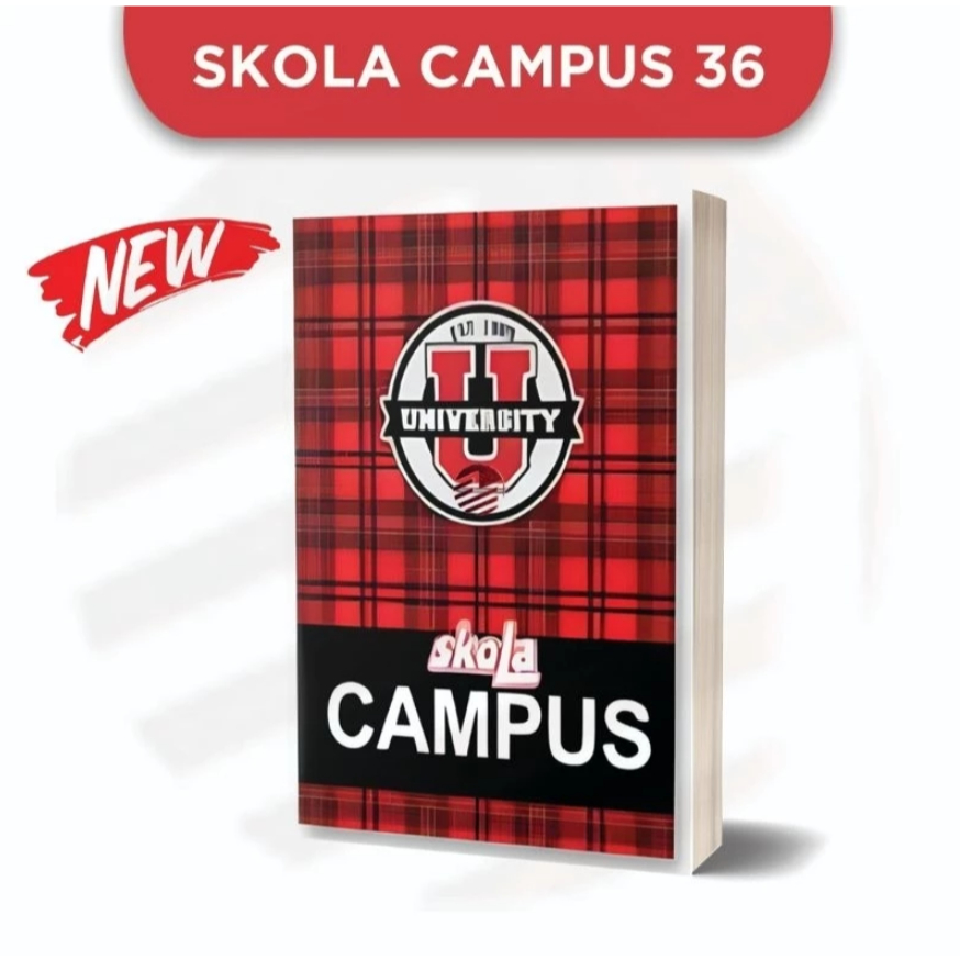 

BUKU TULIS SKOLA CAMPUS 36 LEMBAR / BUKU BOXY SKOLA BY SIDU B5 BUKU BOXY MURAH SIDU (1 PACK ISI 10 PCS)