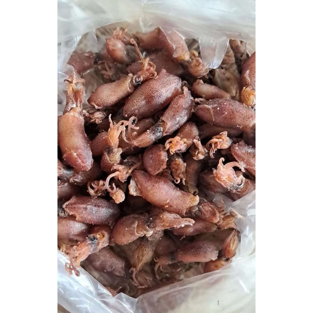 Cumi asin kering asli Sungsang