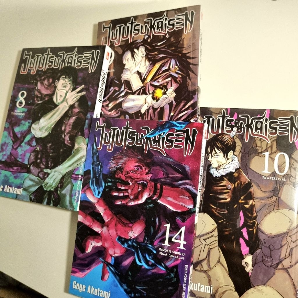 preloved komik/manga jujutsu kaisen ori