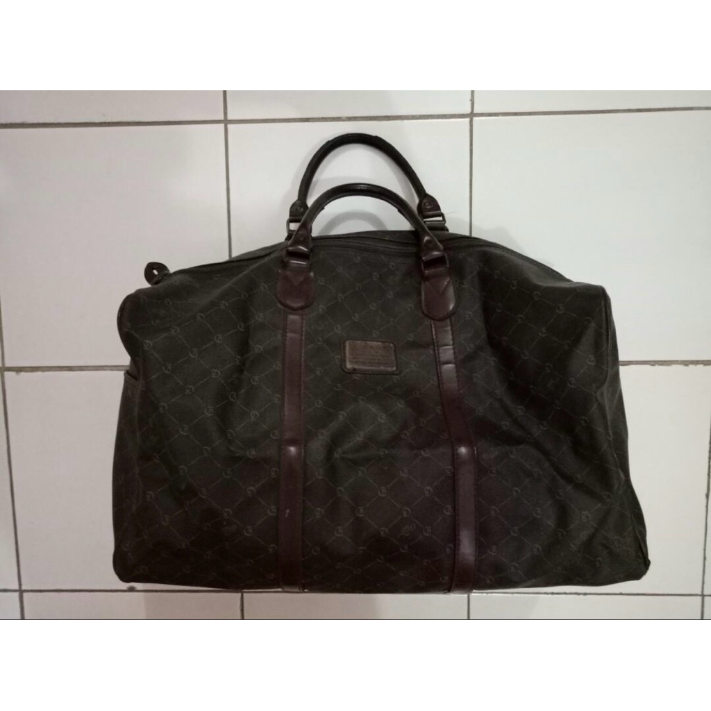 Oscar Bianchi Como Italy Travel Bag Bekas preloved