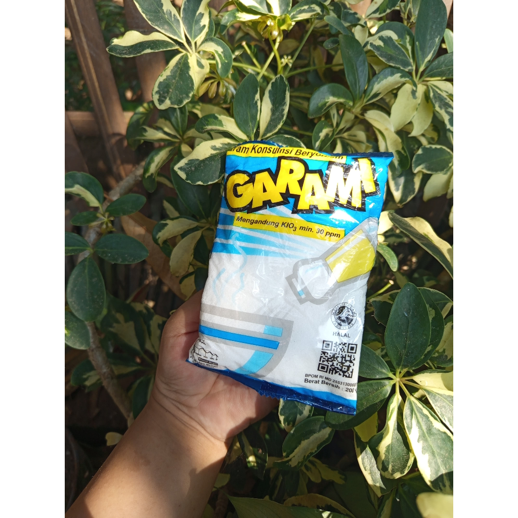 

3 Pcs Garam murah Garam ekonomis BPOM garam cap GARAMI 200g / pcs