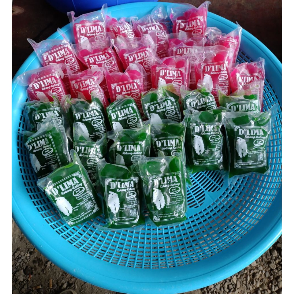 

MANISAN KOLANG-KALING Pandan dan Strawberry