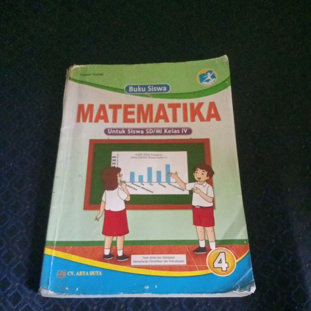 buku siswa matematika kelas 4 CV Arya Duta