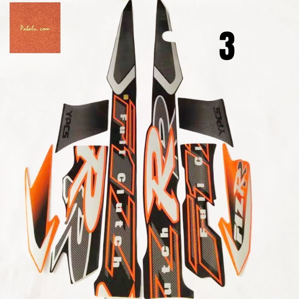 stiker standar motor fiz r tahun 2001/2002