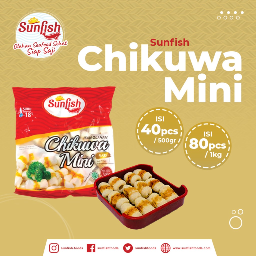 

SUNFISH CHIKUWA MINI 500GR
