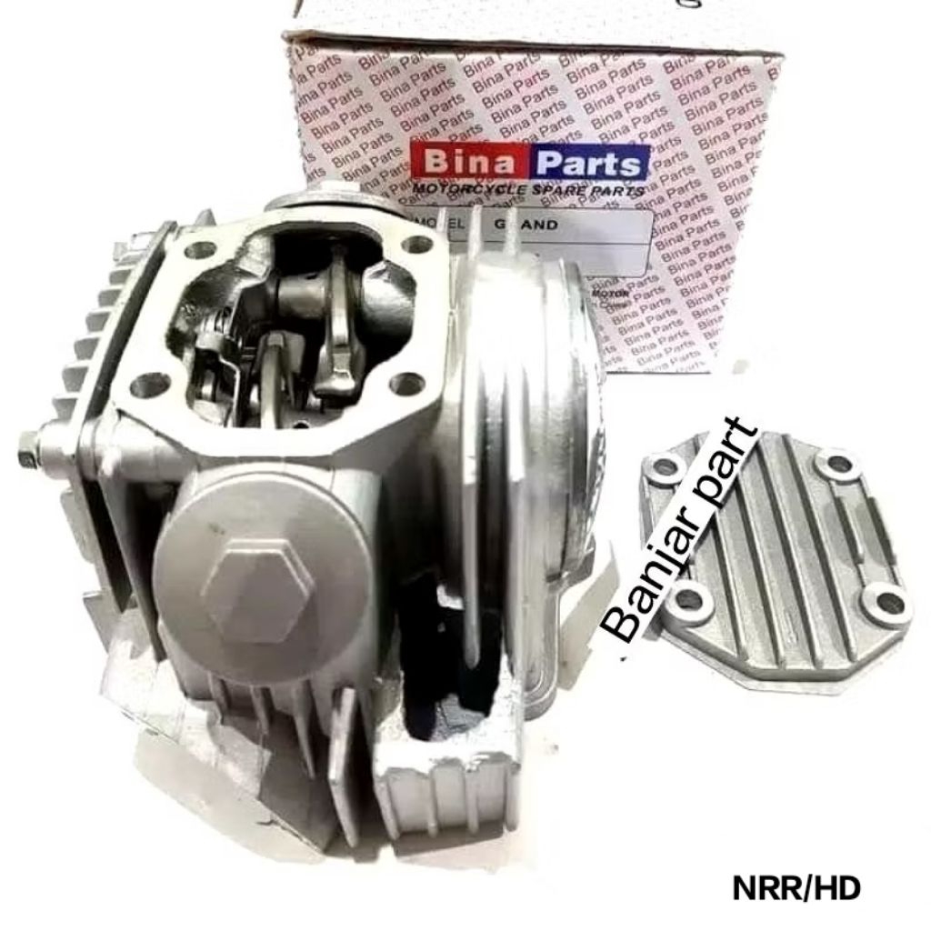 KOP CYLINDER HEAD KOMPLIT + KLEP +PELATUK GRAND SUPRA/X PRIMA