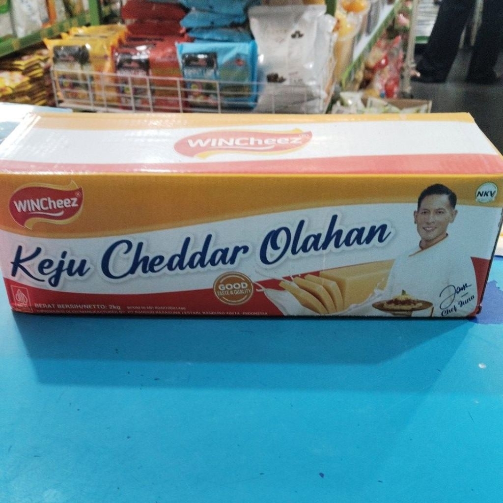 

Wincheez Keju parut Cheddar 2kg / 250gr / Repack
