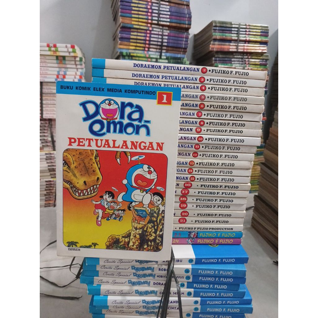 KOMIK DORAEMON PETUALANGAN 1-24. BEKAS MULUS. ORIGINAL