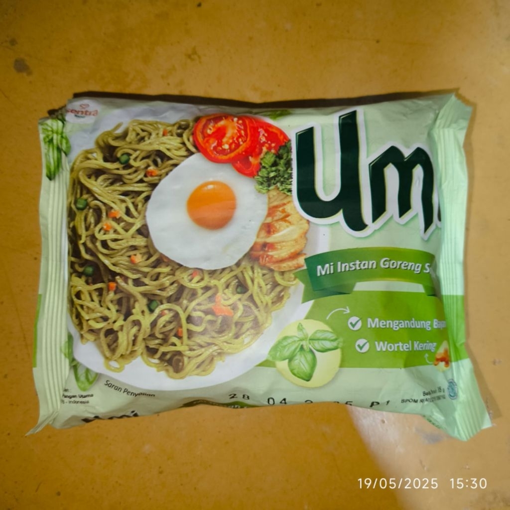 

mie instan umi goreng sehat bergisi isi 2