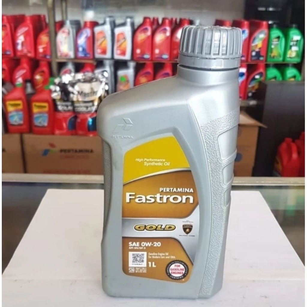 Oli mesin Fastron Gold 0w-20 1 liter