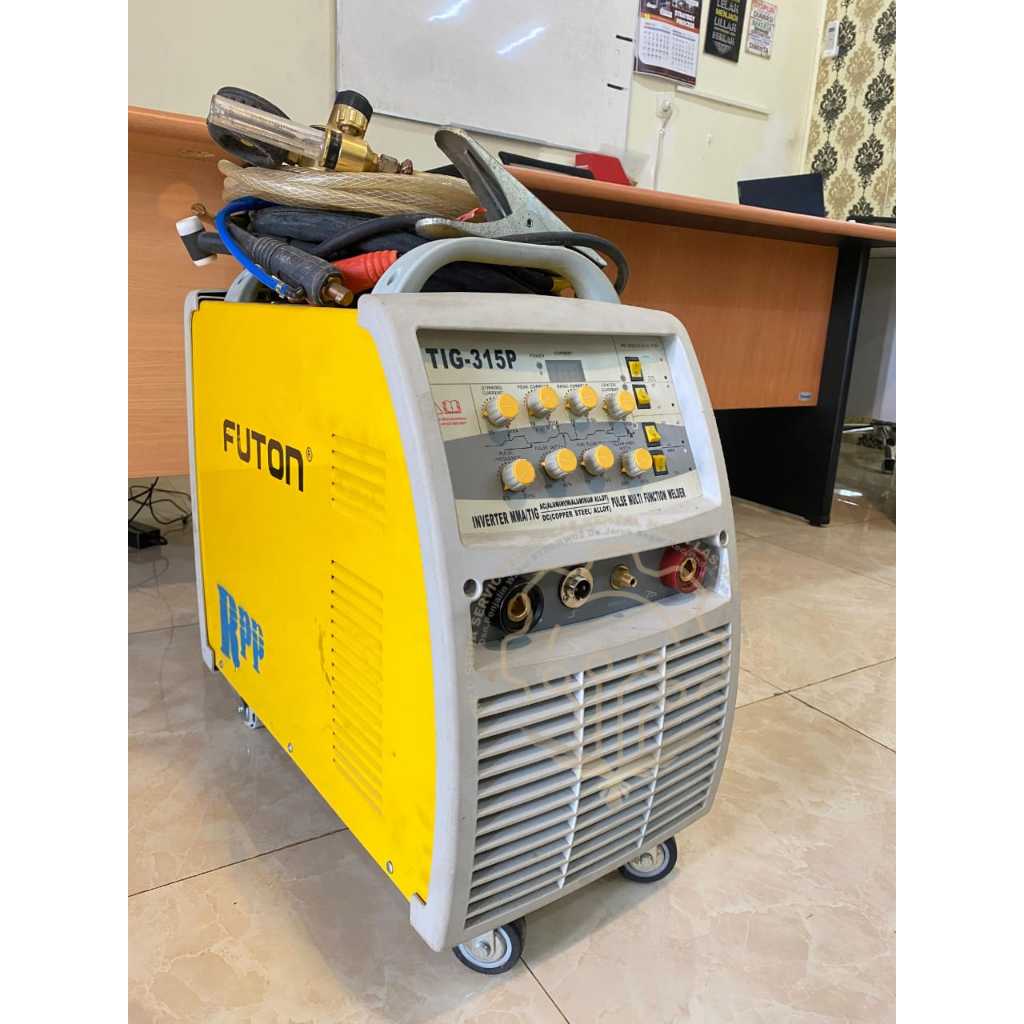 MESIN LAS TIG AC DC 315A FUTON MESIN LAS PULSE 3 PHASE FUTON MESIN LAS INVERTER ALUMUNIUM FUTON