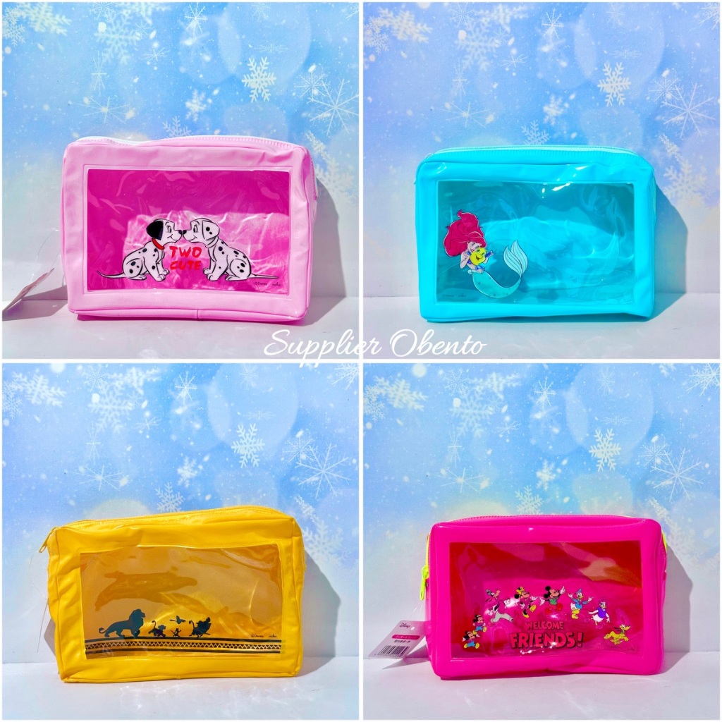 [Seria] Disney Pouch Pocket Mini Wallet Mini Pouch Disney Transparent Pouch Multipurpose Pouch Organ