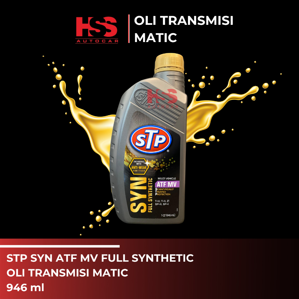 Oli Transmisi Matic STP ATF MV 1L/Oli Transmisi STP 1L/Oli STP