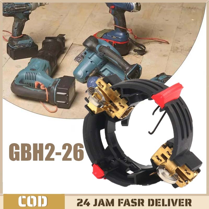 Brush Holder GBH 2-26 Bosch / Rumah Carbon Brush Original / Untuk Mesin Bor SDS Plus GBH226