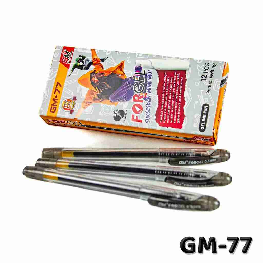 

GELPEN 0.5 MM FORGEL type GM-77 isi 1 box 12pcs / 1 lusin