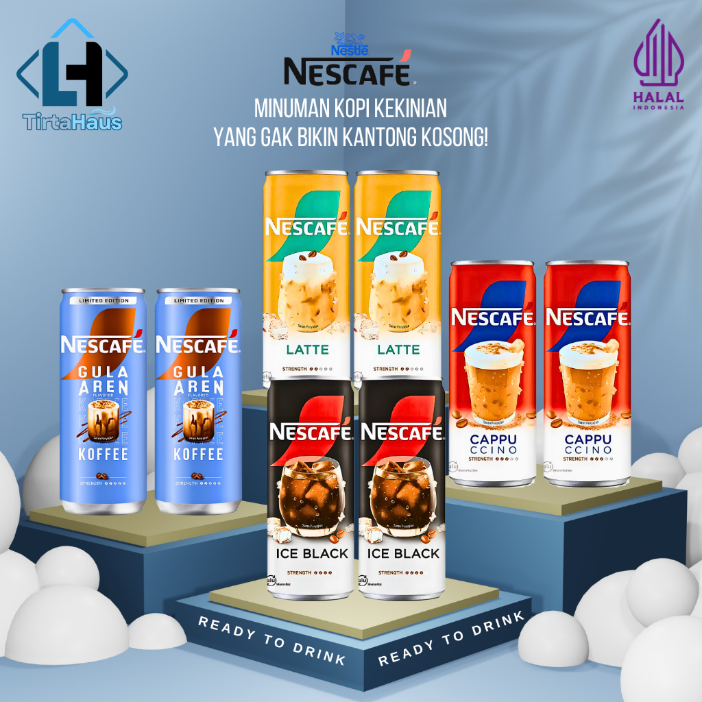 

Nescafe Kopi Minuman Kaleng Ready To Drink All Varian 220ml